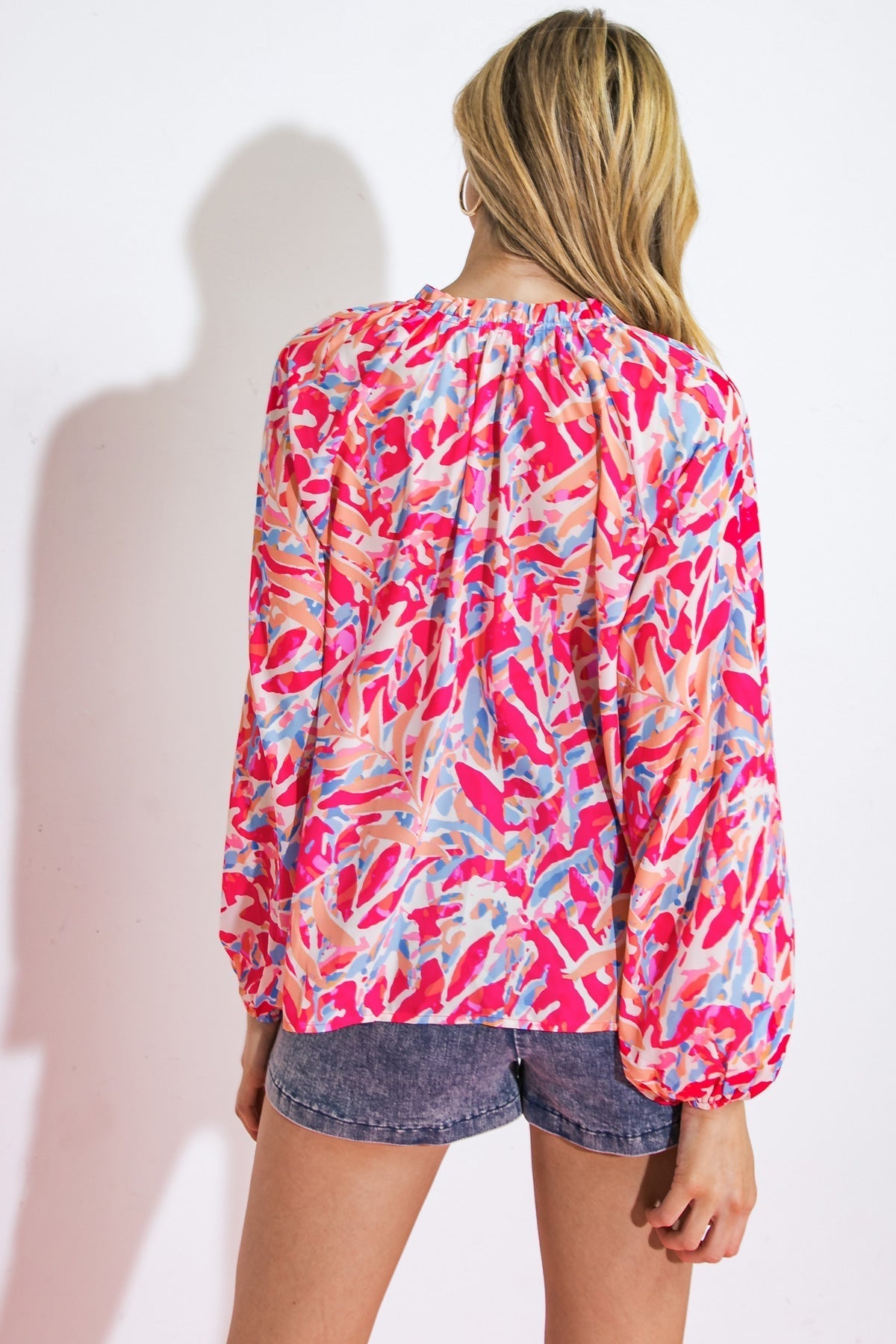 MISTLETOE MOMENT WOVEN TOP Flying Tomato